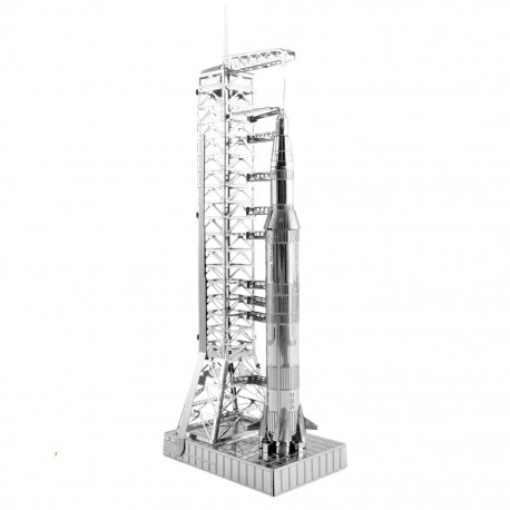 Apollo Saturne V avec Portique Maquette 3D METAL