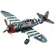 Avion de chasse P-47 Thunderbolt – Maquette 3D en métal