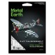 Avion de chasse P-47 Thunderbolt – Maquette 3D en métal