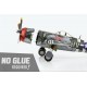 Avion de chasse P-47 Thunderbolt – Maquette 3D en métal
