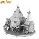 Puzzle 3D en métal - Cabane de Hagrid