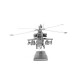 Puzzle 3D en métal - Hélicoptère AH-64 Apache