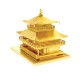 Puzzle 3D en métal - Gold Kinkaku-Ji