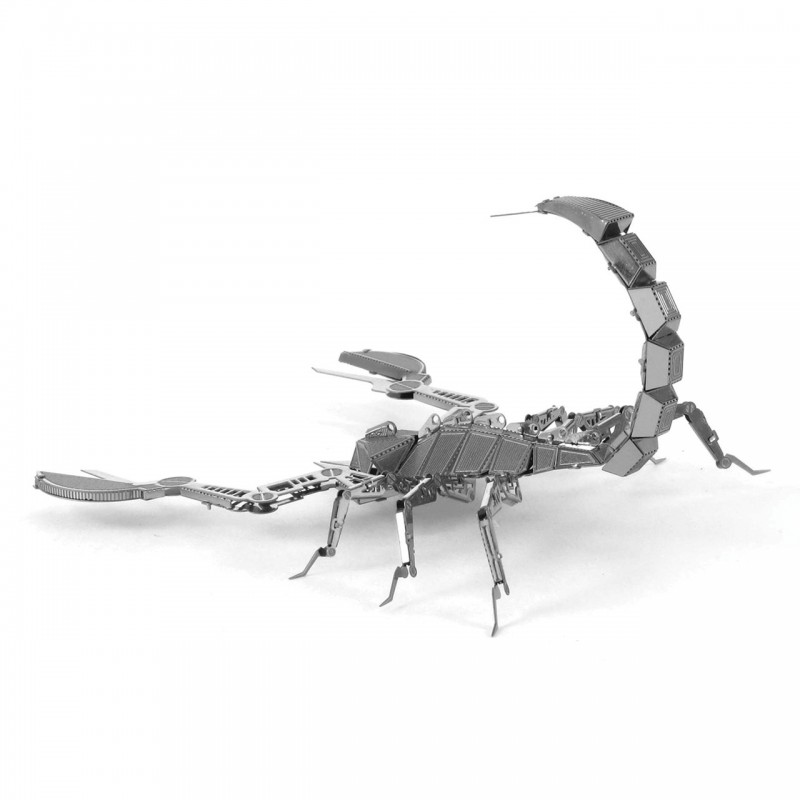 3D Metal Model Kit Metal Puzzle 3D Scorpion Roi Metal Jeu de Araignée Maquette à Construire Enfant Adultes GODNECE Maquette 3D Metal