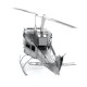 Maquette Hélicoptère Huey en métal