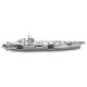 puzzle 3d - USS Roosevelt CVN-71 en métal